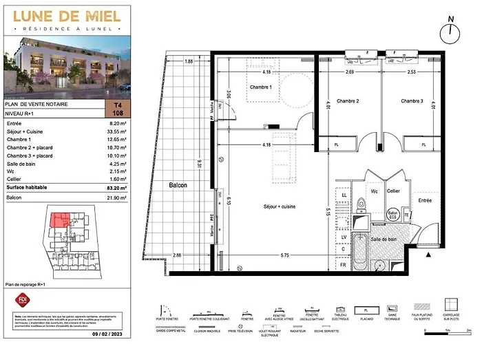 Lune De Miel 3 Centre-ville Double Parking Clim Wifi - Rossiconciergerie - Linge Inclus